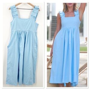 LAKE Lolly Dress in Morning Blue